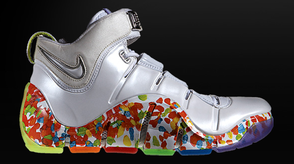 lebron james skittles shoes off 56 